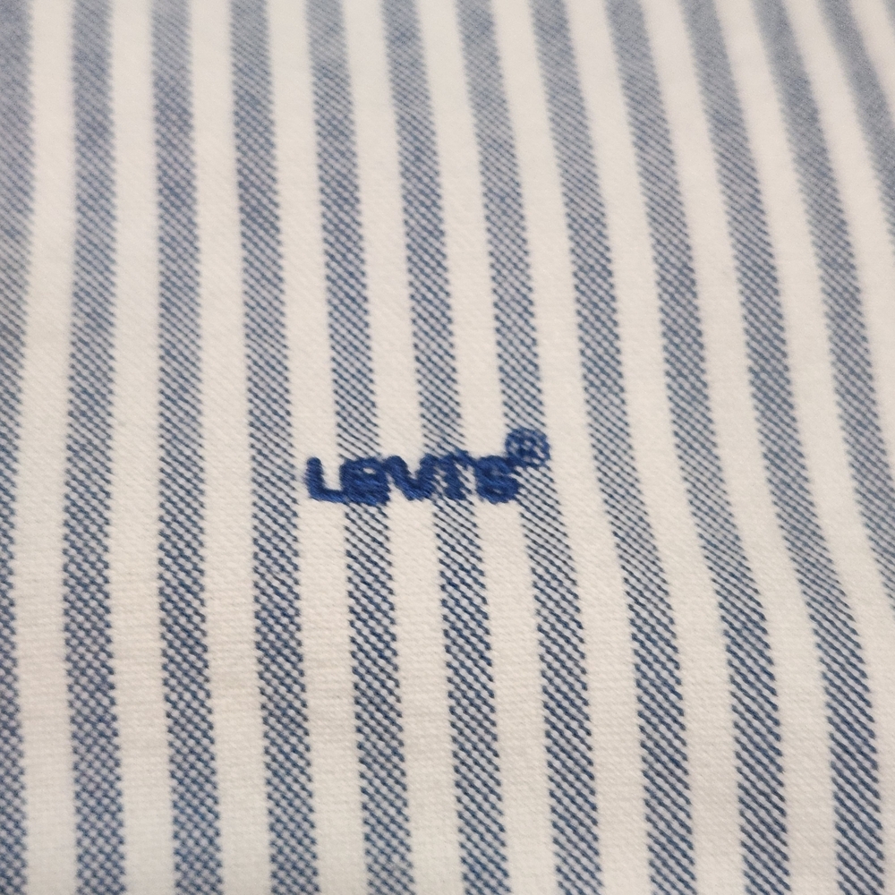 Levi’s Multi-Stripe Colorblock Relaxed Button Down XL - Picture 4 of 6